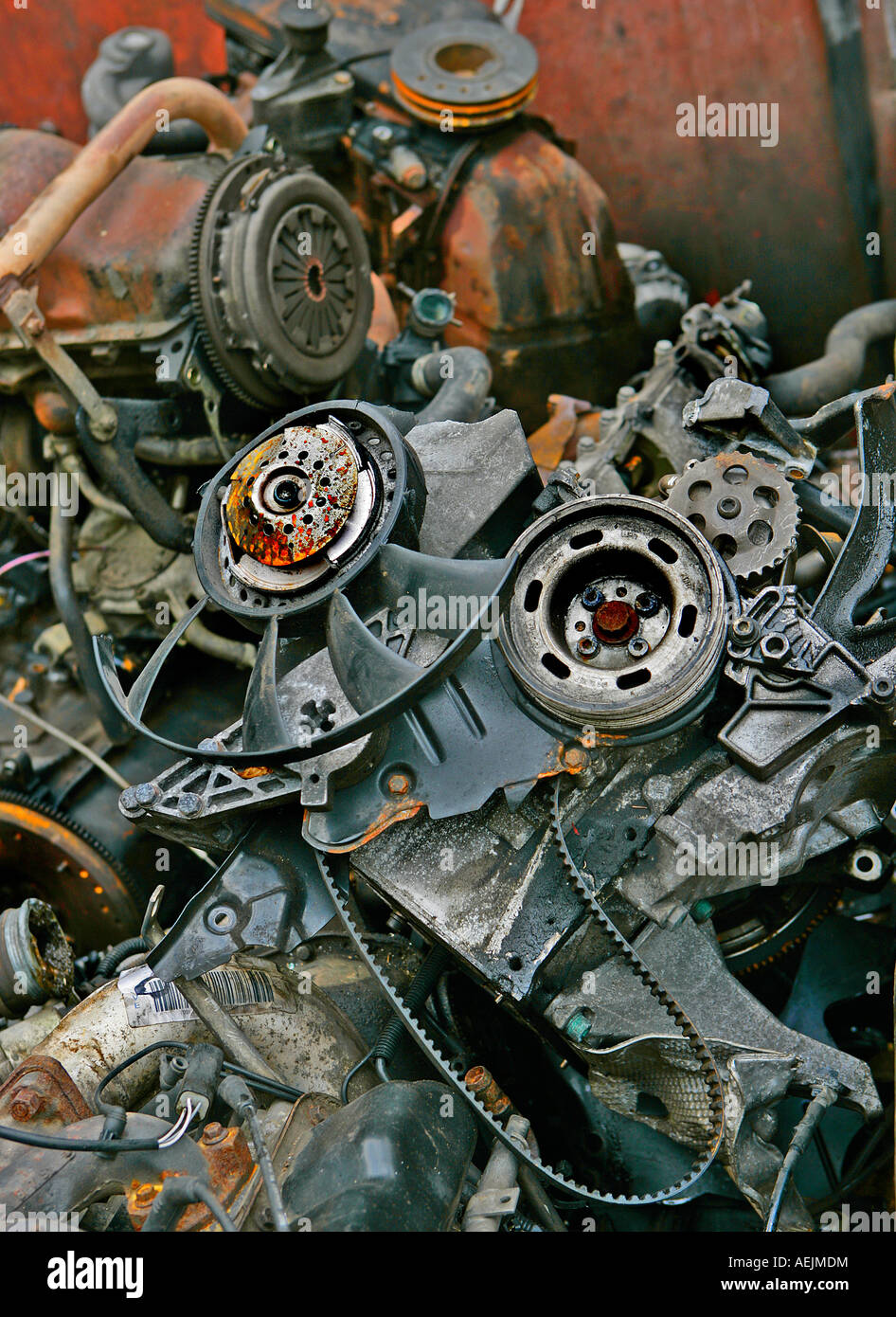 Los motores antiguos, escarpa Fotografía de stock - Alamy