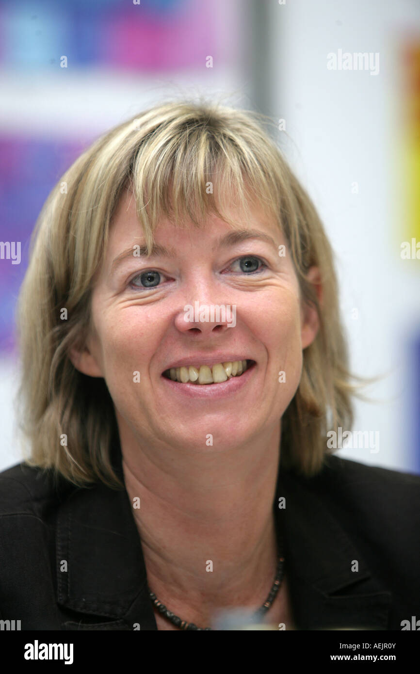 La secretaria de Educación en Renania-Palatinado Doris Ahnen (SPD), Alemania Foto de stock