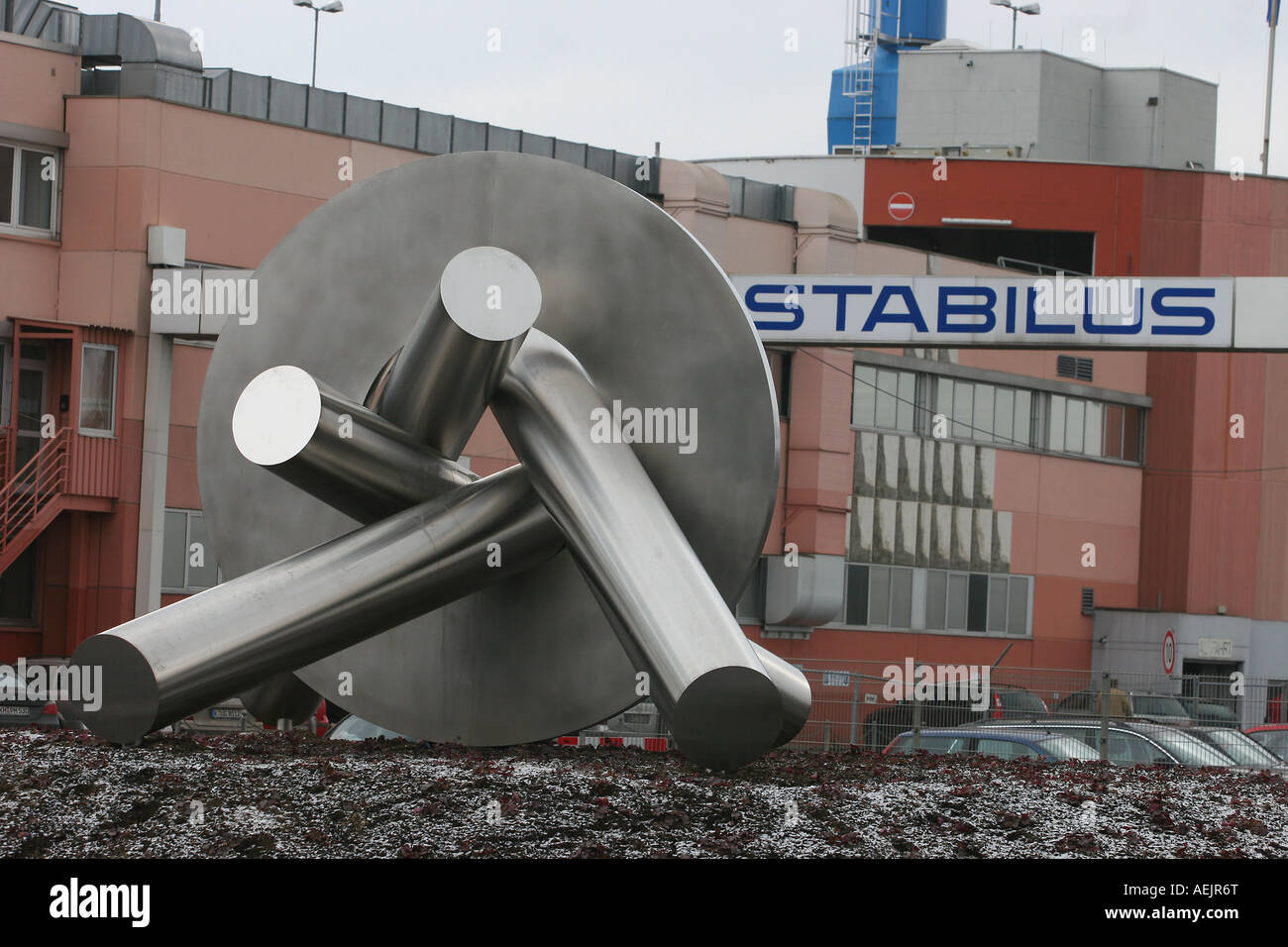 Resorte de gas del productor de dispositivo Stabilus en Koblenz Europa Alemania Renania-Palatinado Foto de stock
