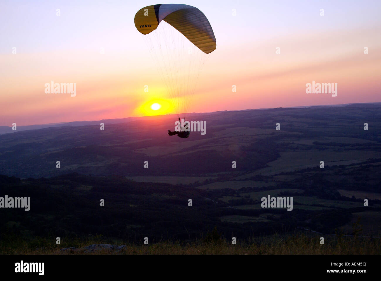 Flotan en el aire. Foto de stock