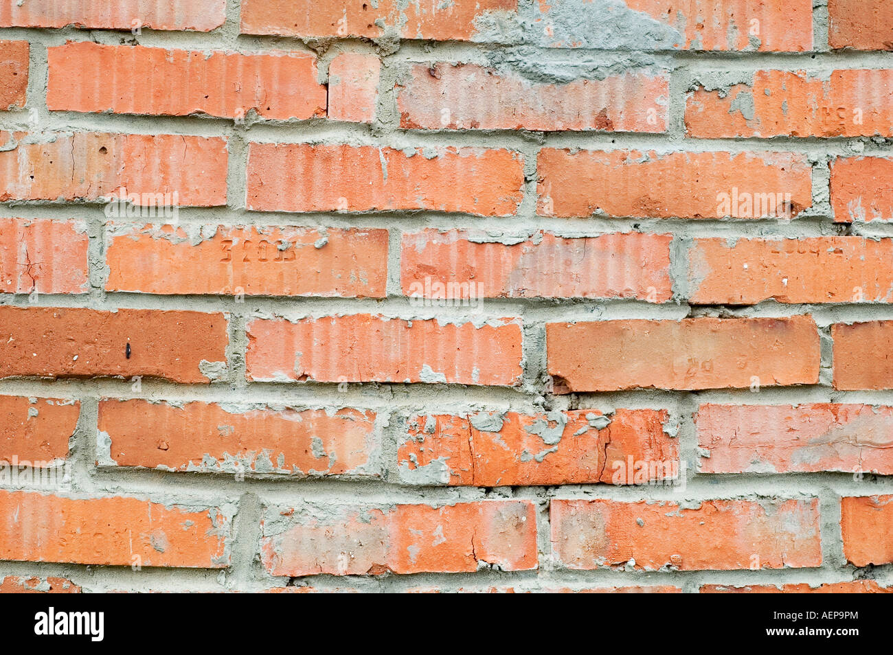 Serie de pared de ladrillos de piedra Foto de stock