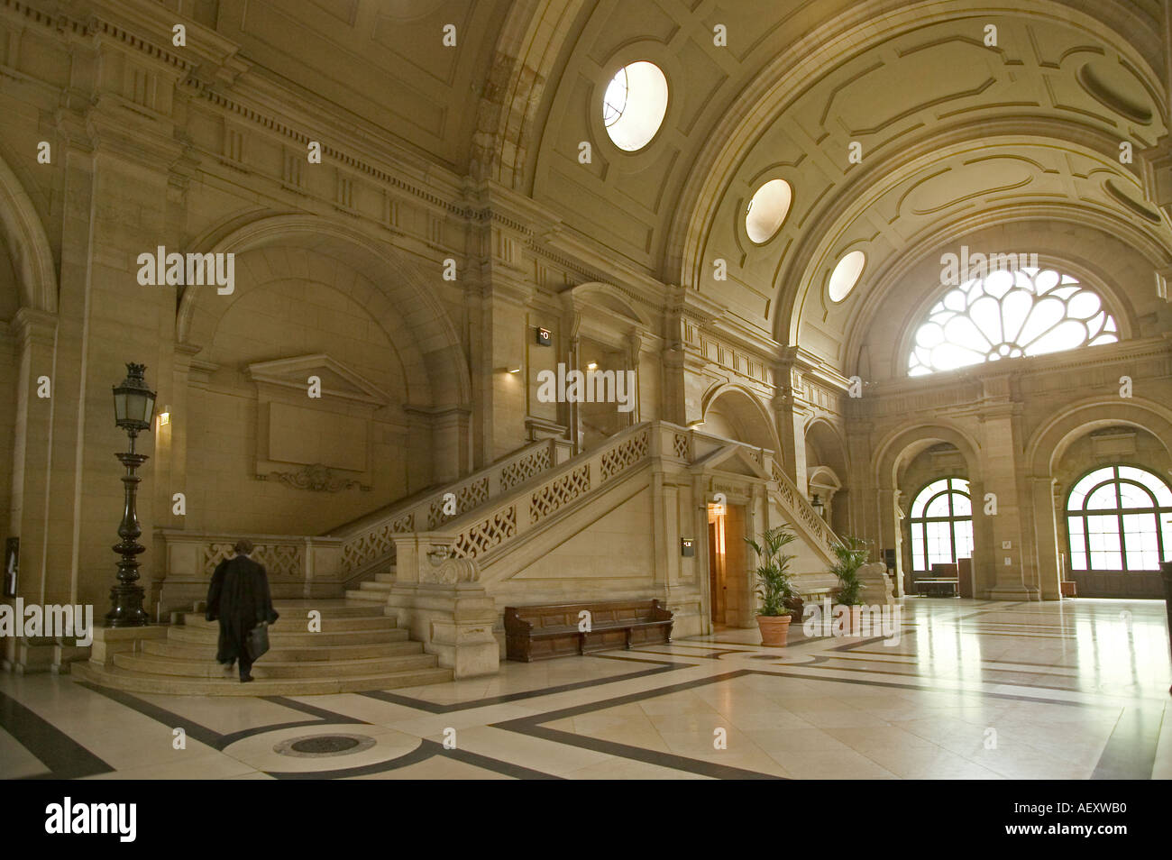 Francia - Los Tribunales de París Foto de stock