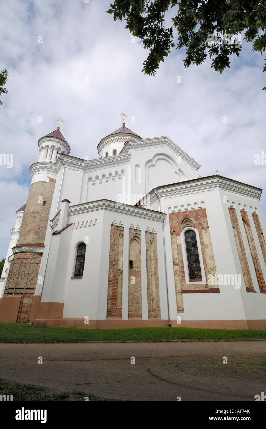 Iglesia de la santísima Madre de Dios, Vilnius, Lituania Foto de stock