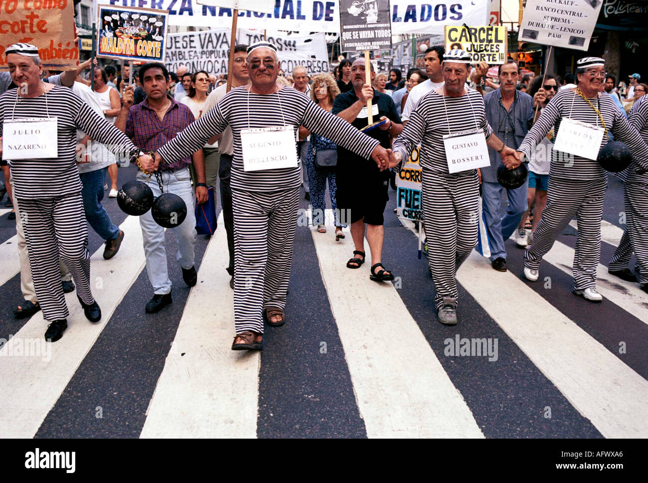 Crisis económica en Buenos Aires, Argentina América del Sur de 2002