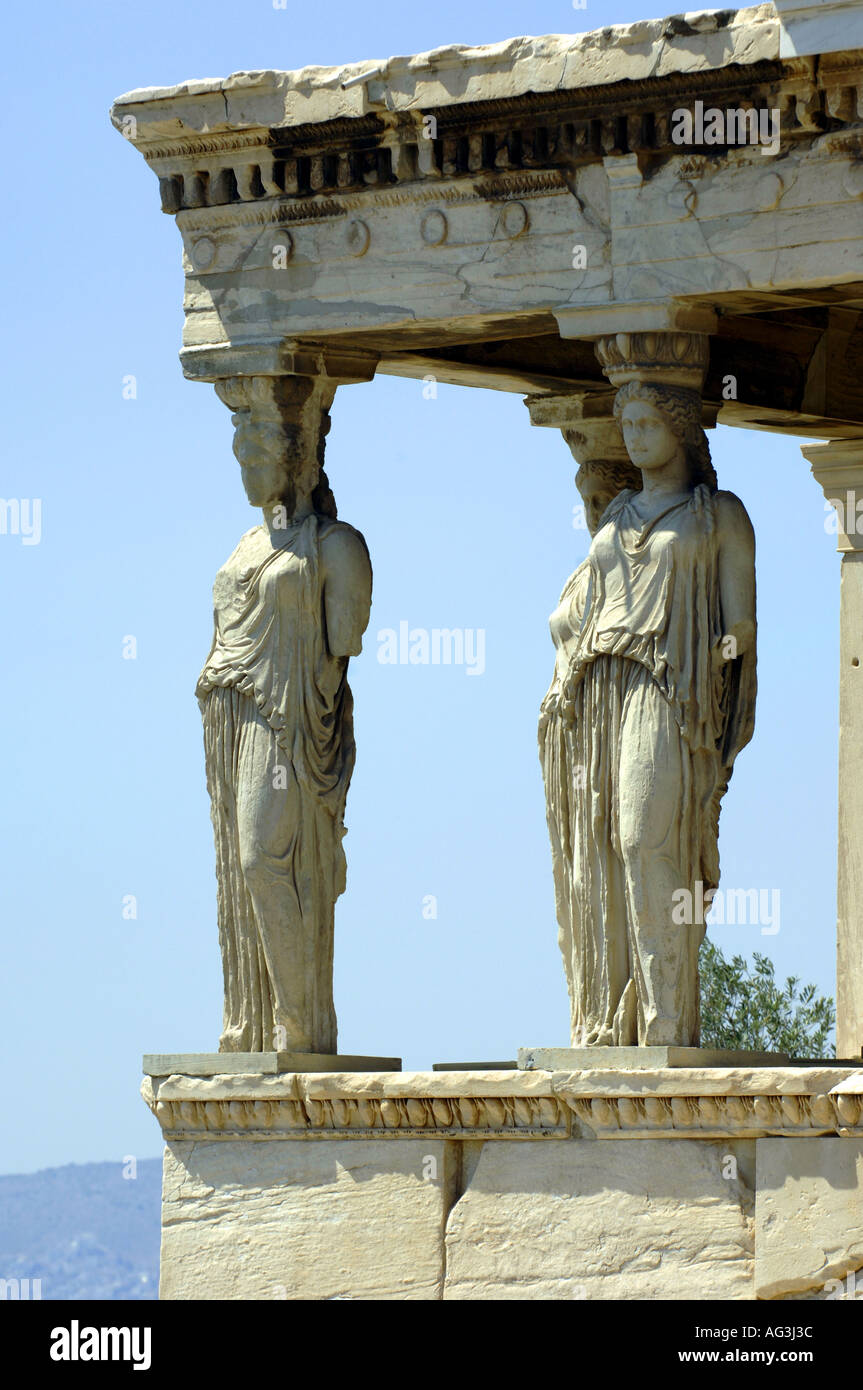 El Templo de Atenea Niké Acrópolis Atenas Grecia Fotografía de stock - Alamy