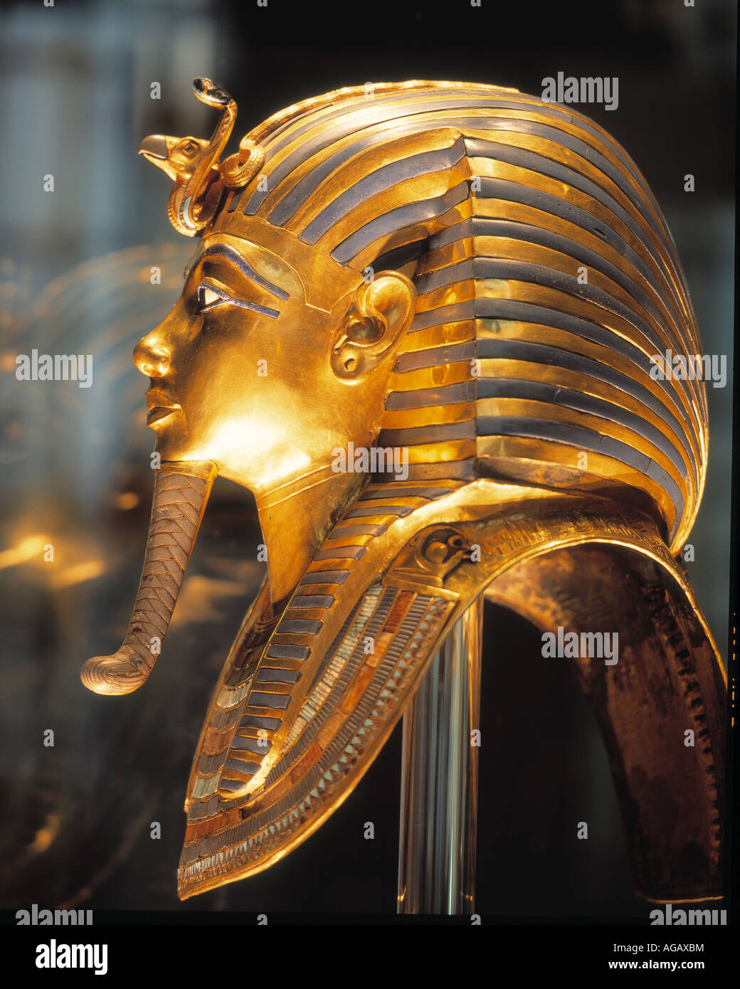 King Tut máscara de oro, el Museo de El Cairo, Egipto Fotografía de stock -  Alamy
