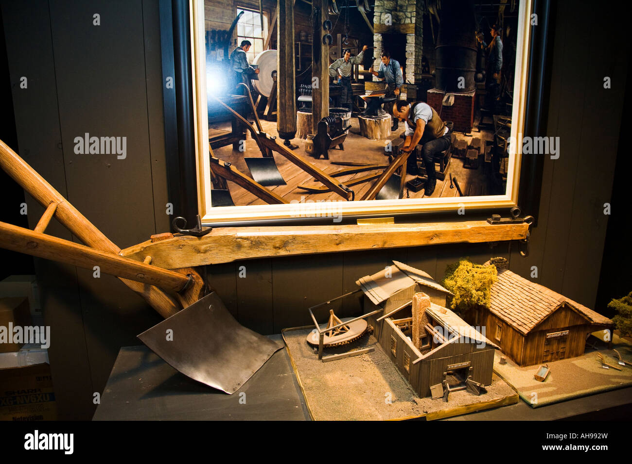 ILLINOIS Grand Detour John Deere Sitio Histórico ubicación donde el