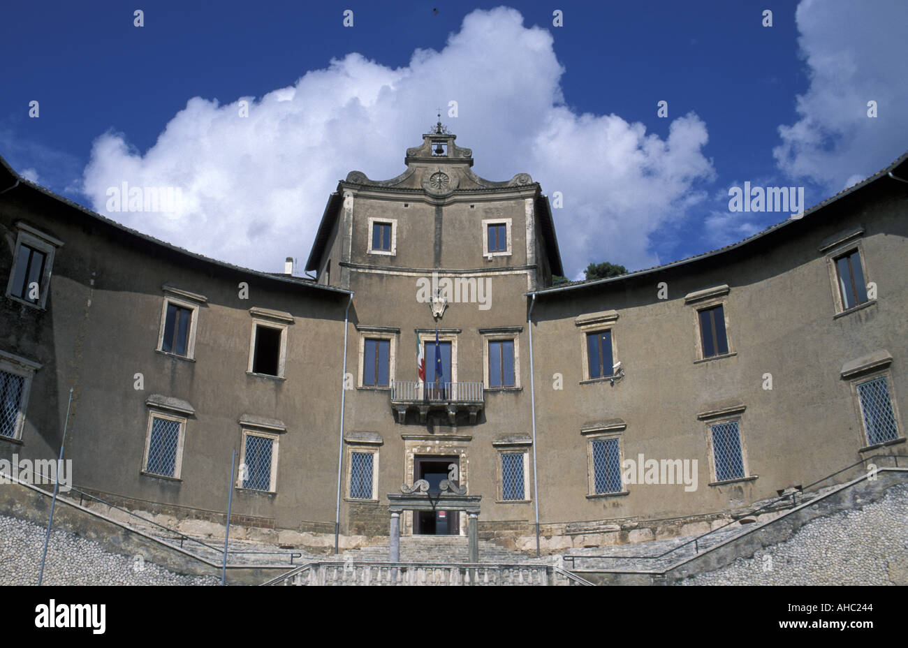 Palacio Colonna Barberini de Palestrina Lazio Italia Foto de stock