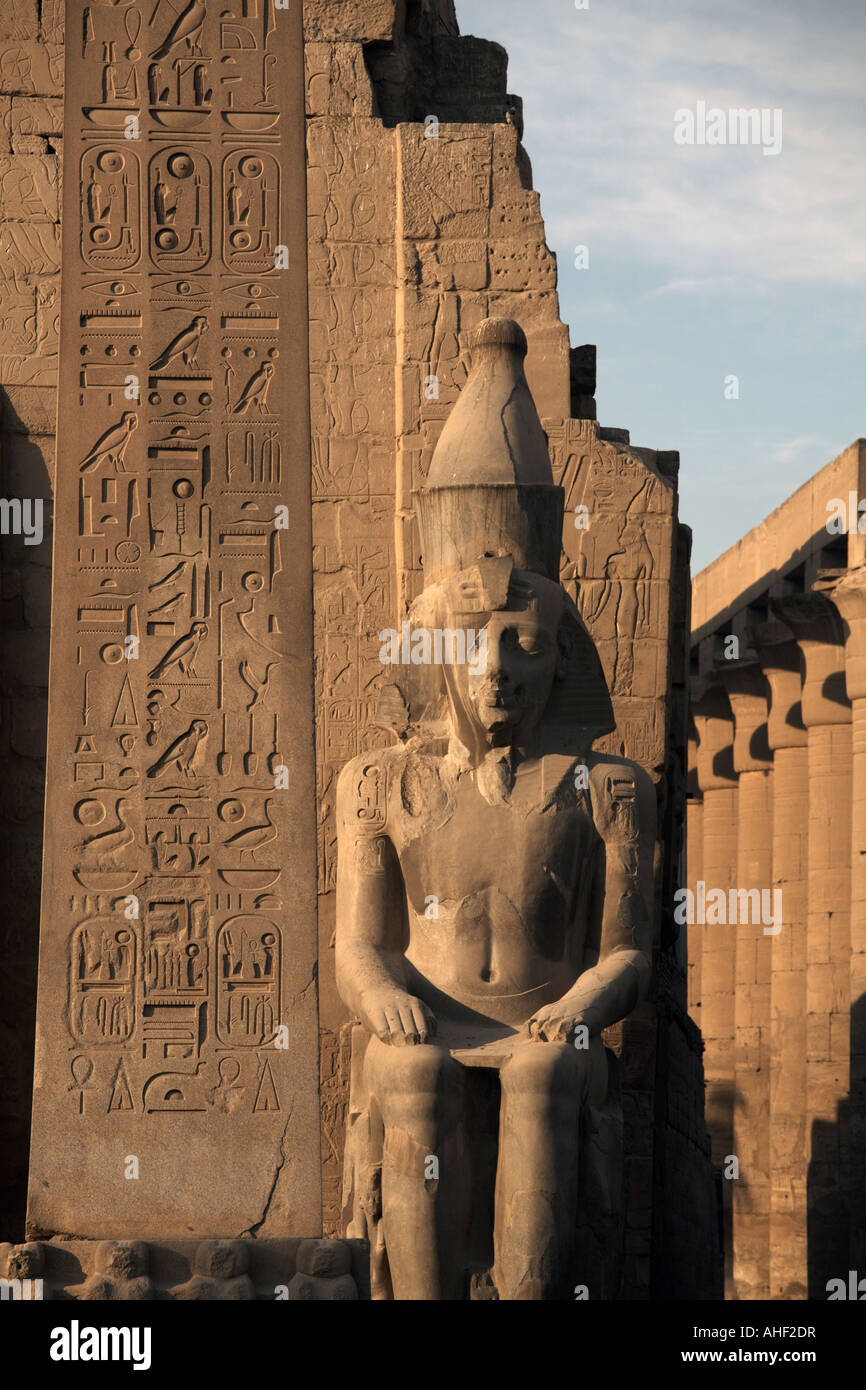 Templo de Luxor Foto de stock