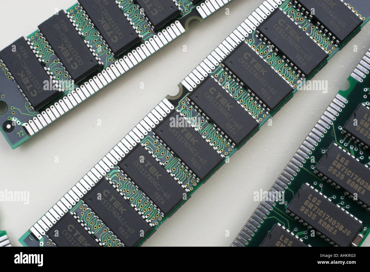 Los módulos de memoria SIMM EDO para ordenador Fotografía de stock - Alamy