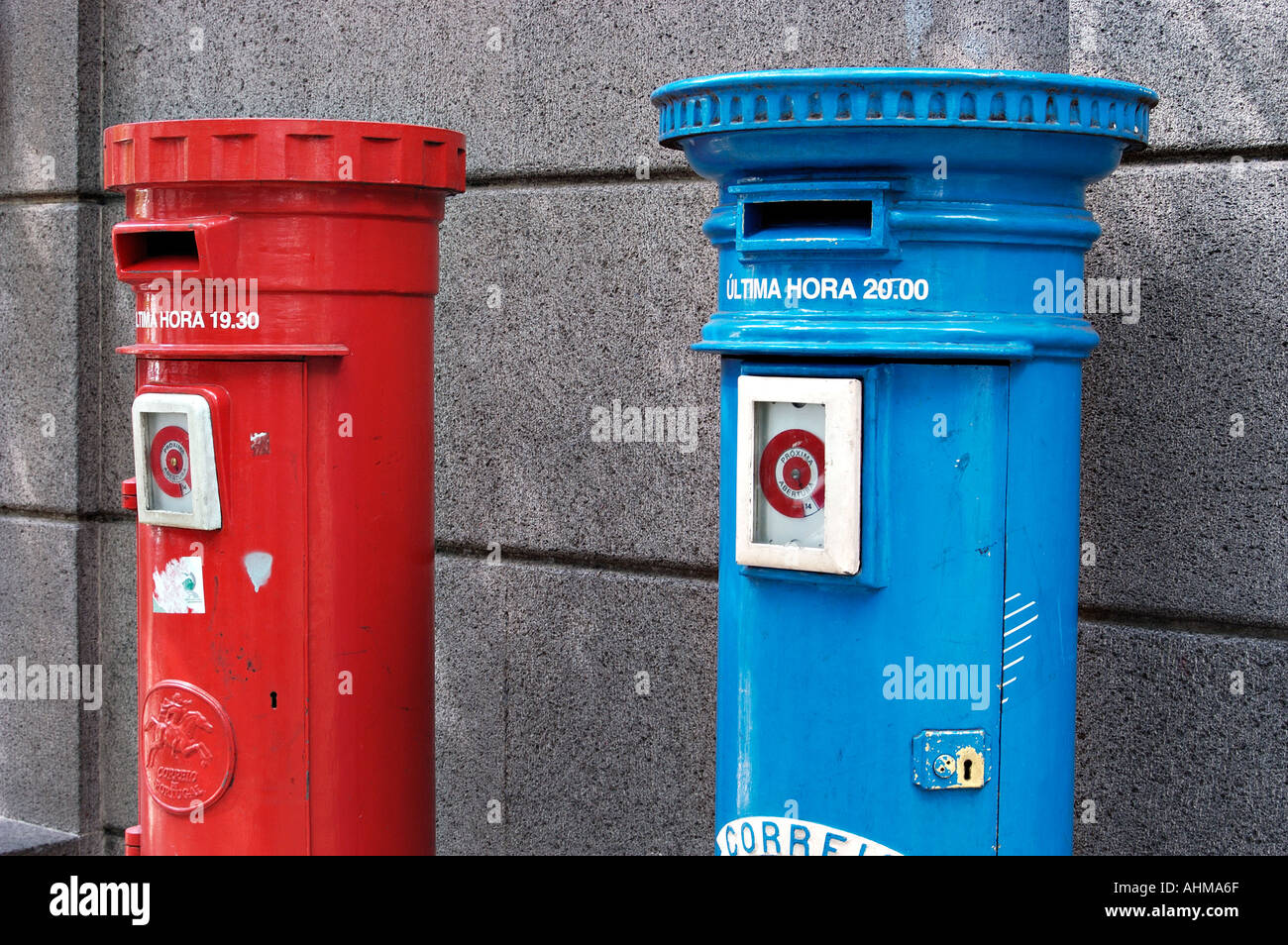 Los buzones de correos de Portugal Fotografía de stock - Alamy