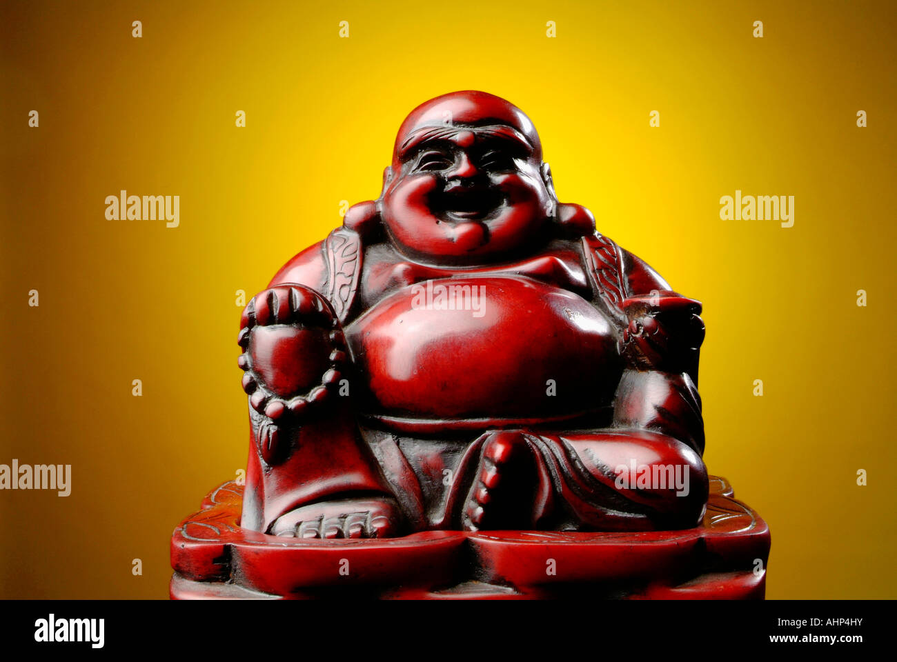 Una Figura Hotei Fotografia De Stock Alamy