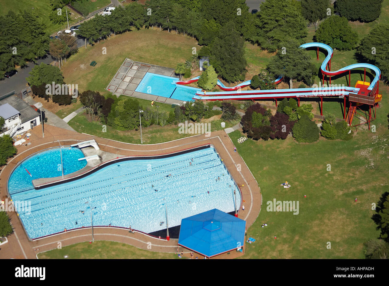 Jellie Park Aqualand Fendalton Christchurch Canterbury, Isla del Sur