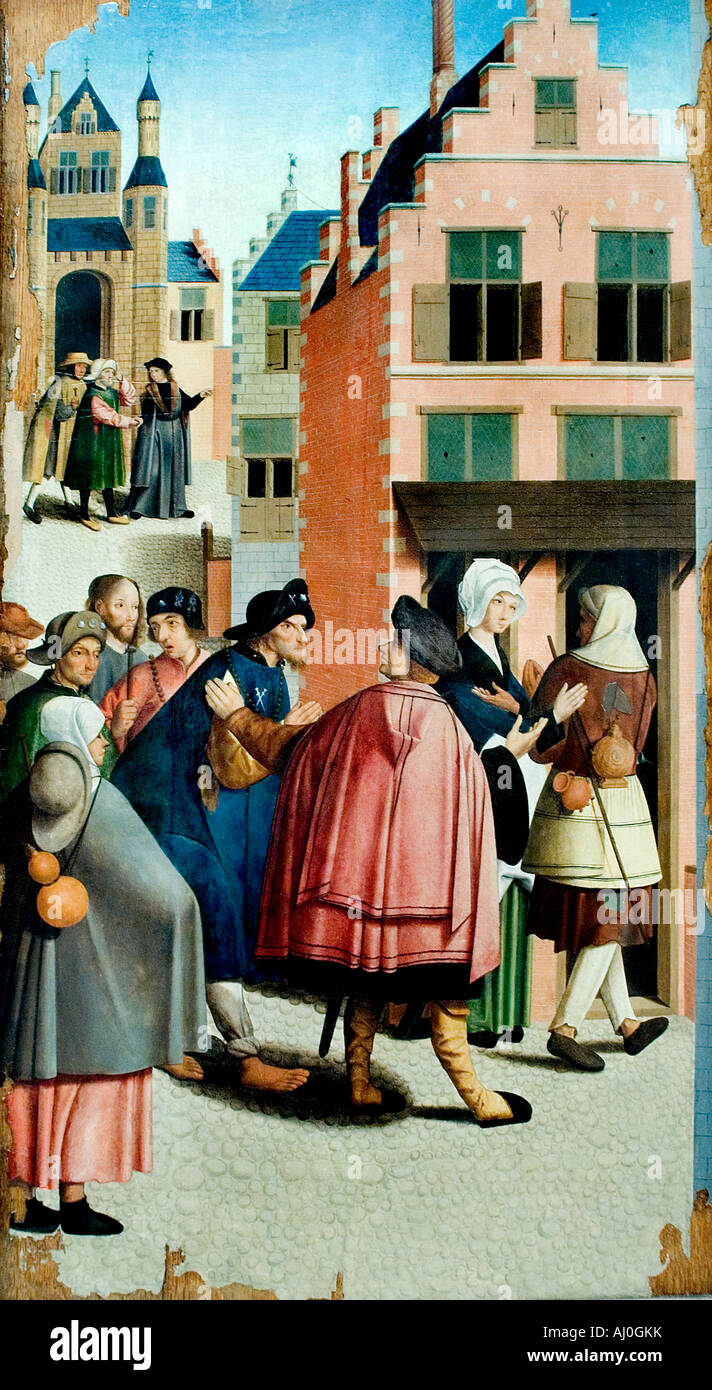 Pintando Las Siete Obras De Misericordia Fotos e Imágenes de stock Alamy