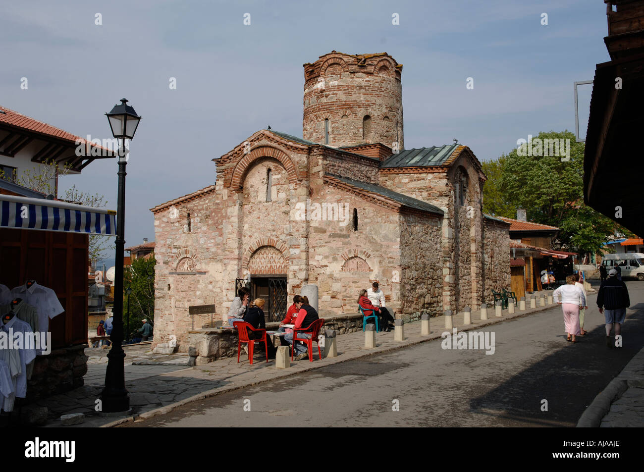 Iglesia de San Juan Bautista Nesebar Bulgaria Foto de stock