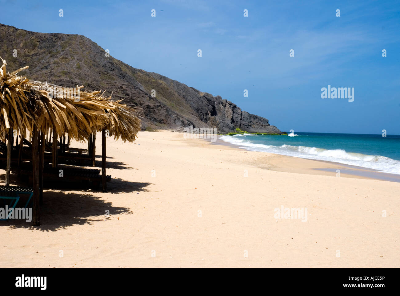 Playa playa Caribe Isla Margarita Venezuela Fotografía stock - Alamy