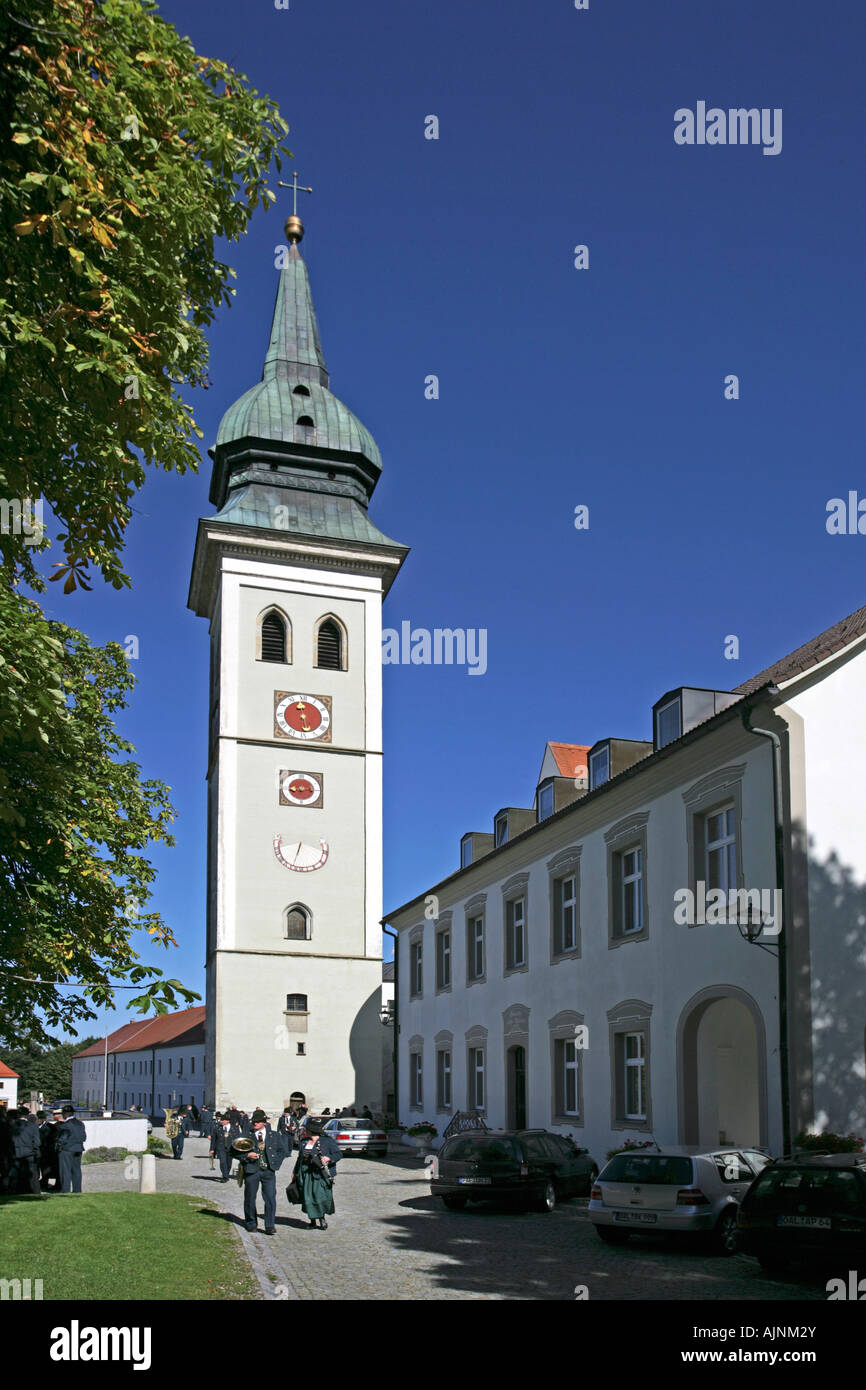 Alta Baviera Alemania Rottenbuch antigua iglesia de la Orden de Agustinos Recoletos Fotografía de stock - Alamy Alta Baviera Alemania Rottenbuch antigua iglesia de la Orden de Agustinos Recoletos Fotografía de stock - Alamy
