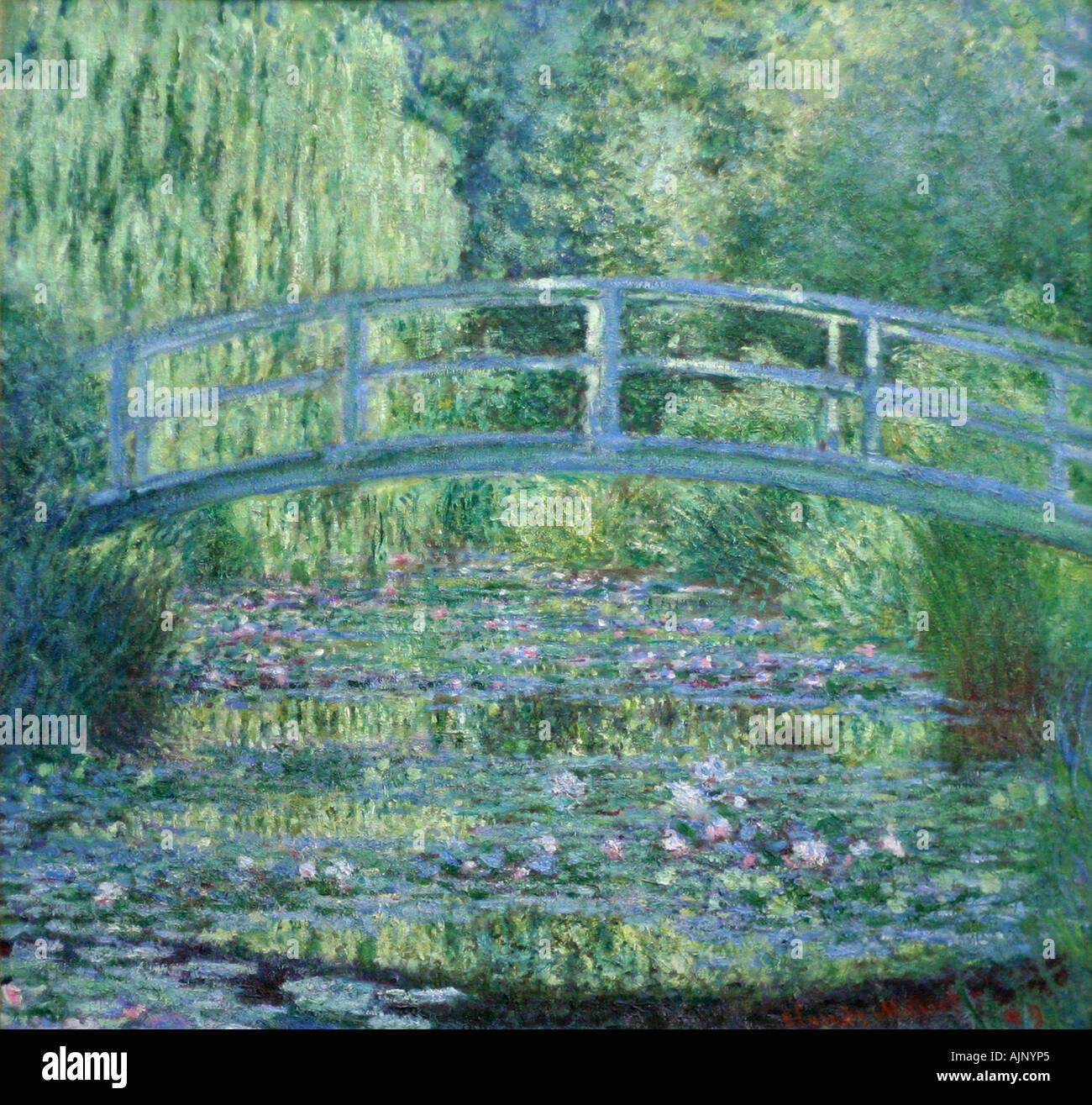 Pintura claude monet el puente japonés fotografías e imágenes de alta  resolución - Alamy