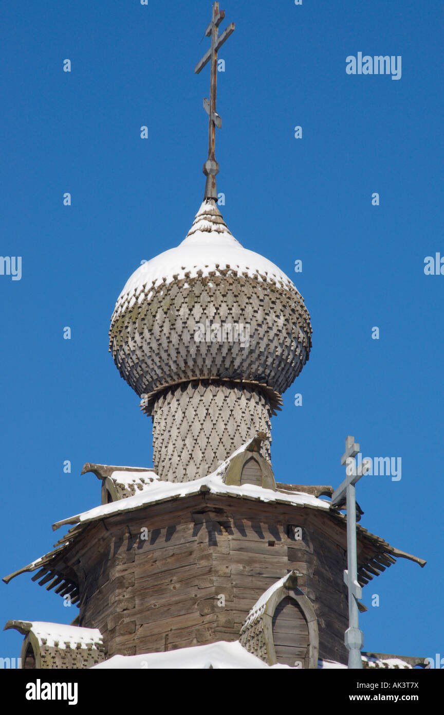 En la parte superior de la cúpula bulbosa Preobrazhenskiy iglesia, Suzdal  Fotografía de stock - Alamy