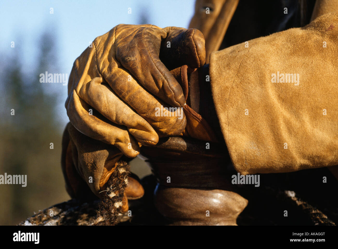 Guantes de vaquero fotografías e imágenes de alta resolución - Alamy