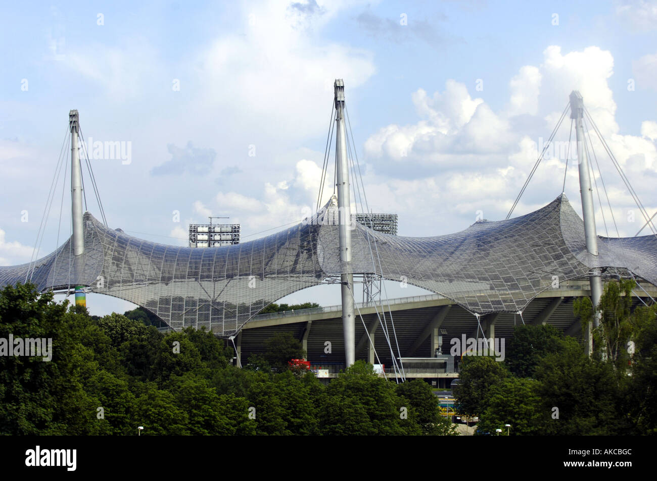 Estadio olímpico juegos olímpicos de 1972 en Munich la final de la Copa