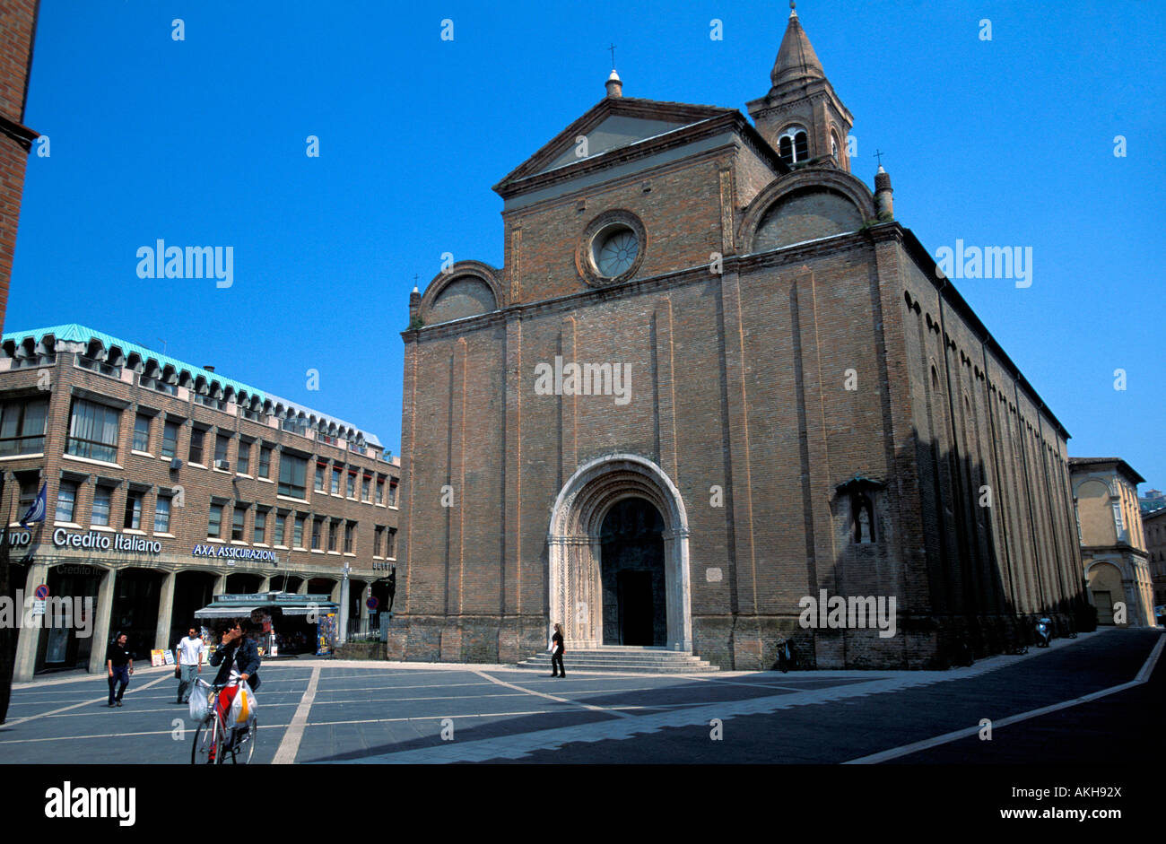 Catedral, Cesena, Emilia Romagna, Italia Foto de stock