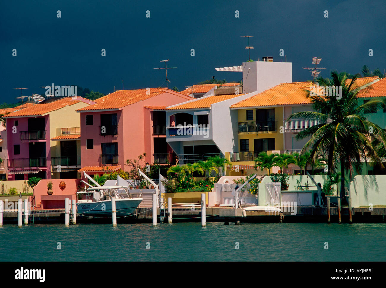 Harbourside villas, palmas del Mar, Humacao, Puerto Rico, Antillas  Fotografía de stock - Alamy