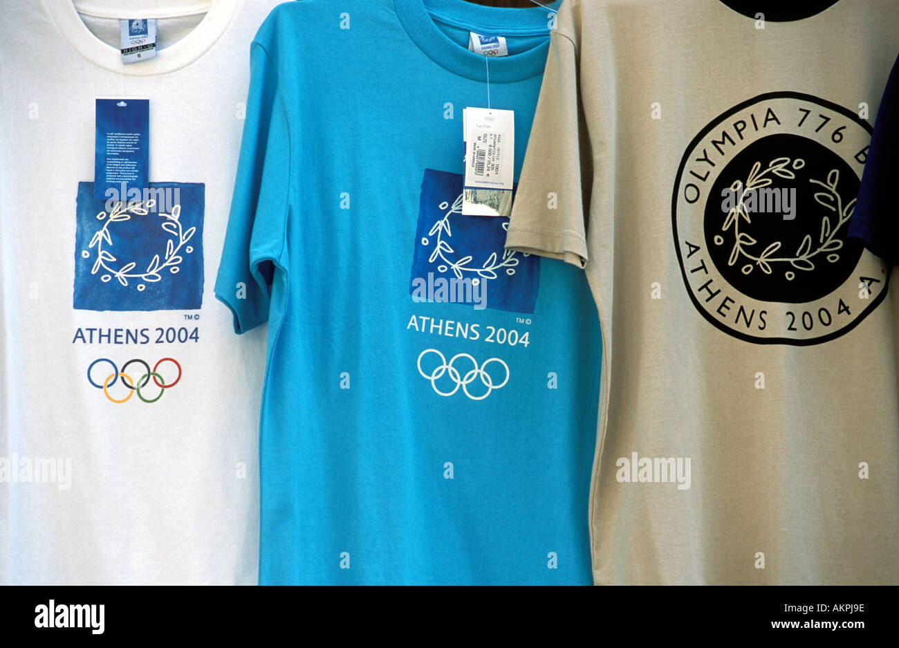 Los Juegos Olímpicos de Atenas 2004 Foto de stock