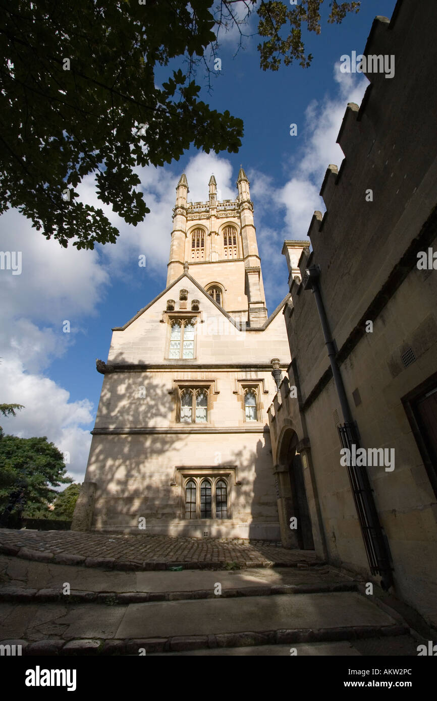 La torre de Magdalen College Oxford 2 Foto de stock