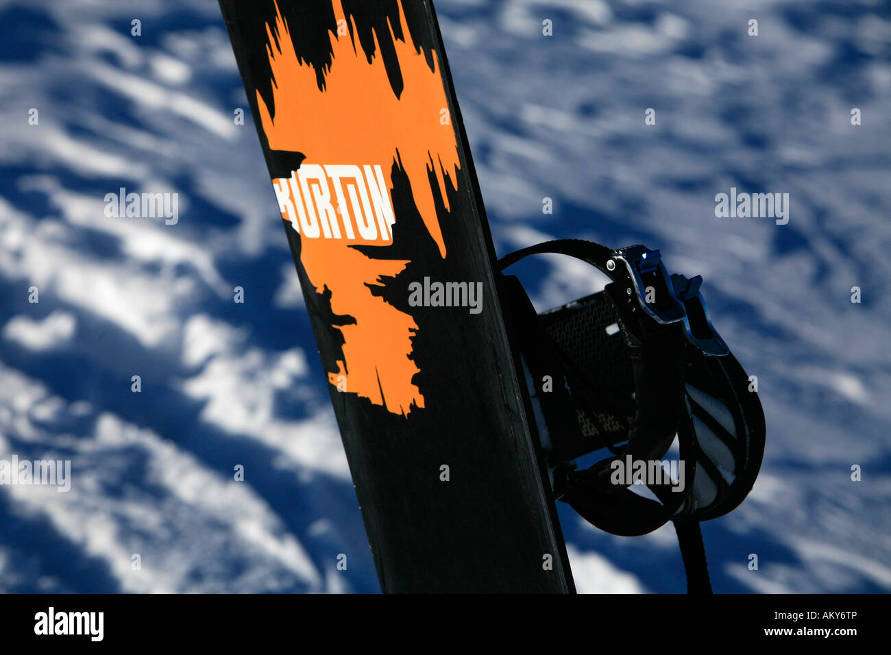 Burton snowboard Foto de stock