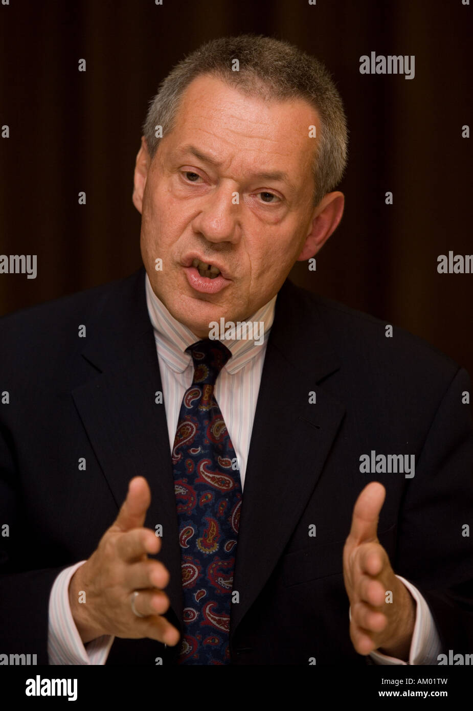 Dr.Dr. Harald Kindermann, embajador alemán en Israel Foto de stock