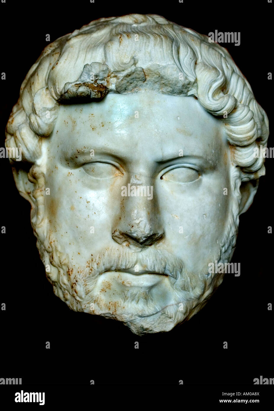 El emperador romano Adriano de Roma Italia italiano Foto de stock
