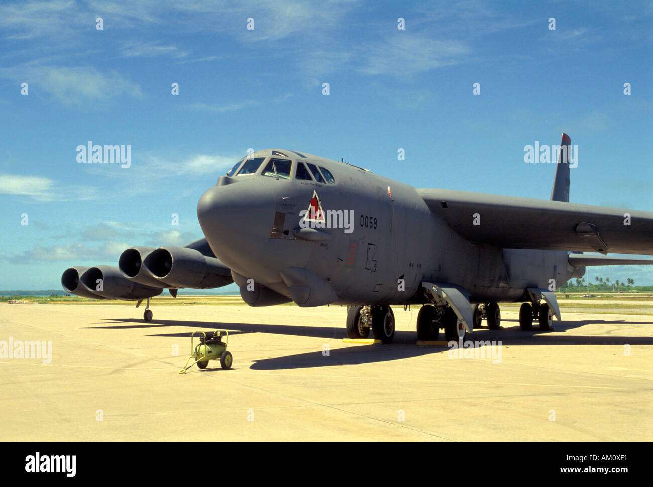 Bombardero Boeing B52 Foto de stock
