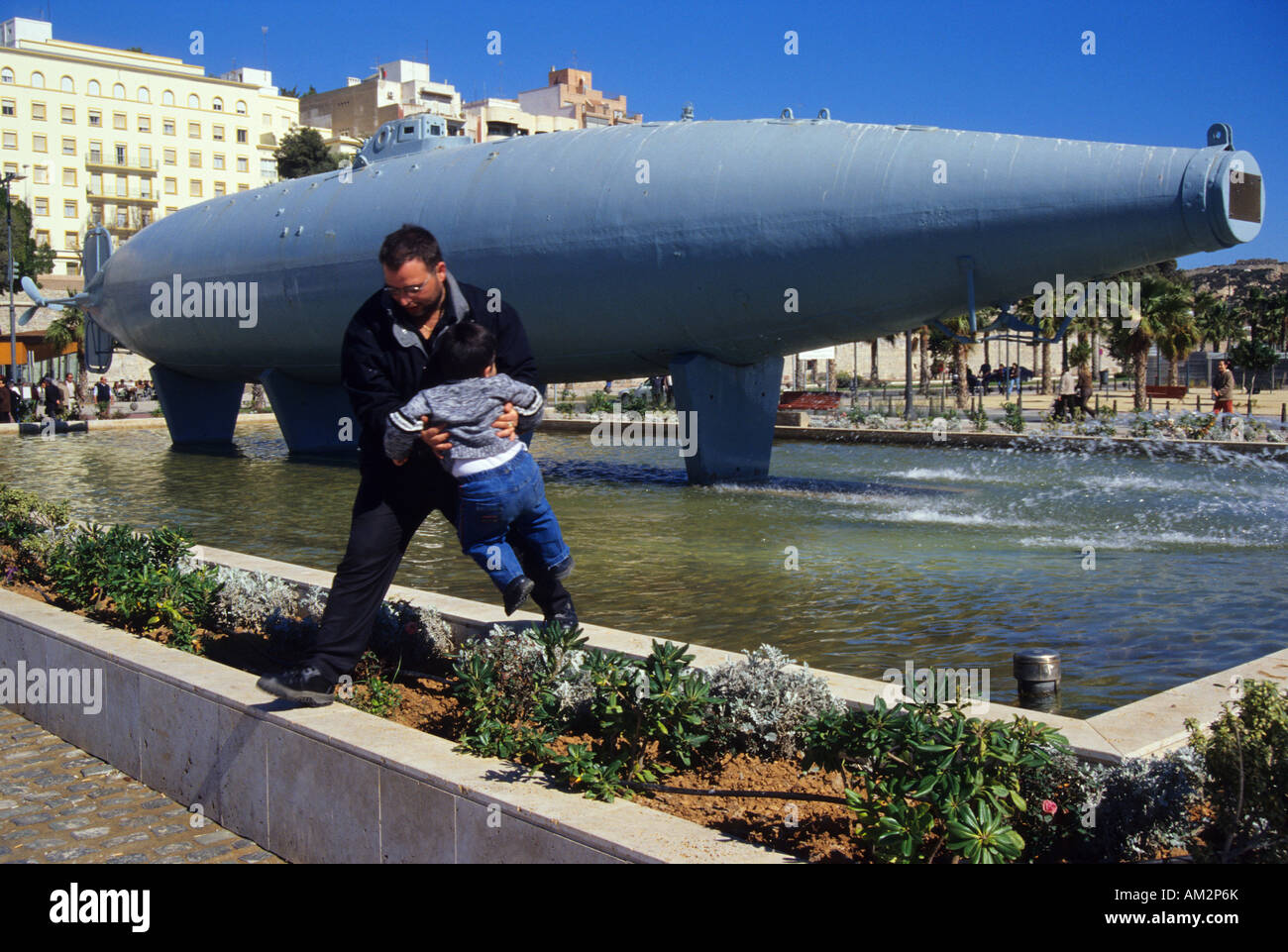 Isaac Peral submarino en el puerto de la ciudad de Cartagena, Región de  Murcia, España Fotografía de stock - Alamy