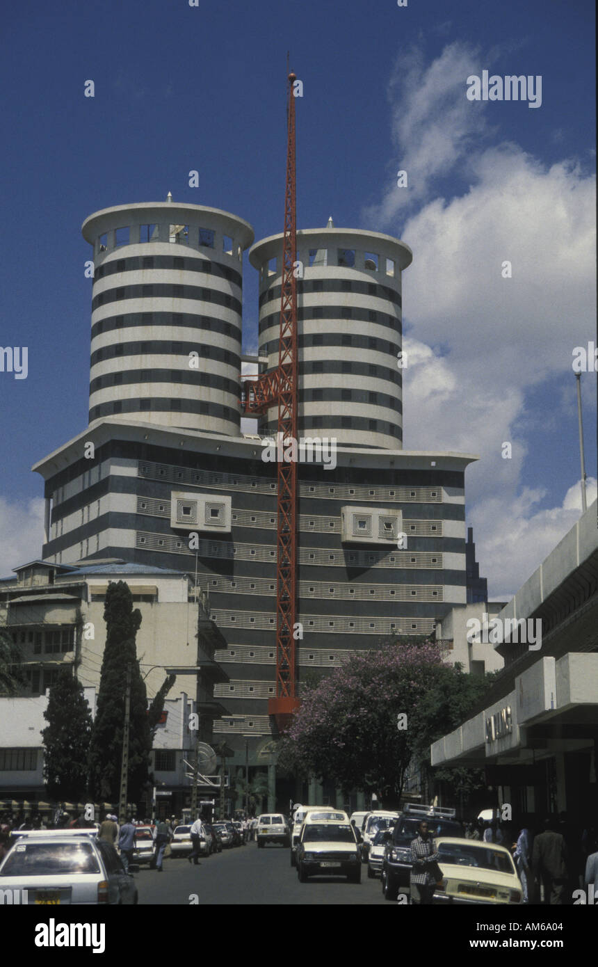 La construcción de la Nación Nairobi Foto de stock