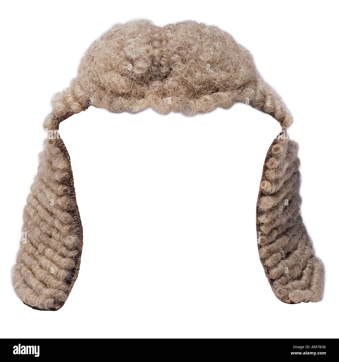 Una peluca de jueces Fotografía de stock - Alamy