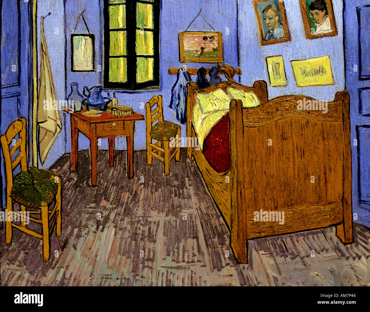 La habitación de Vincent en Arles, Vincent van Gogh 1853-1890 Holanda  Holandesa Fotografía de stock - Alamy