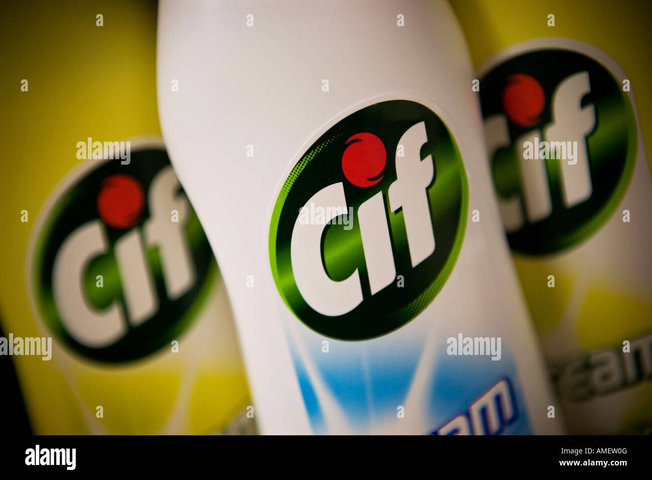 Limpieza cif crema cif es una marca de Unilever Fotografía de