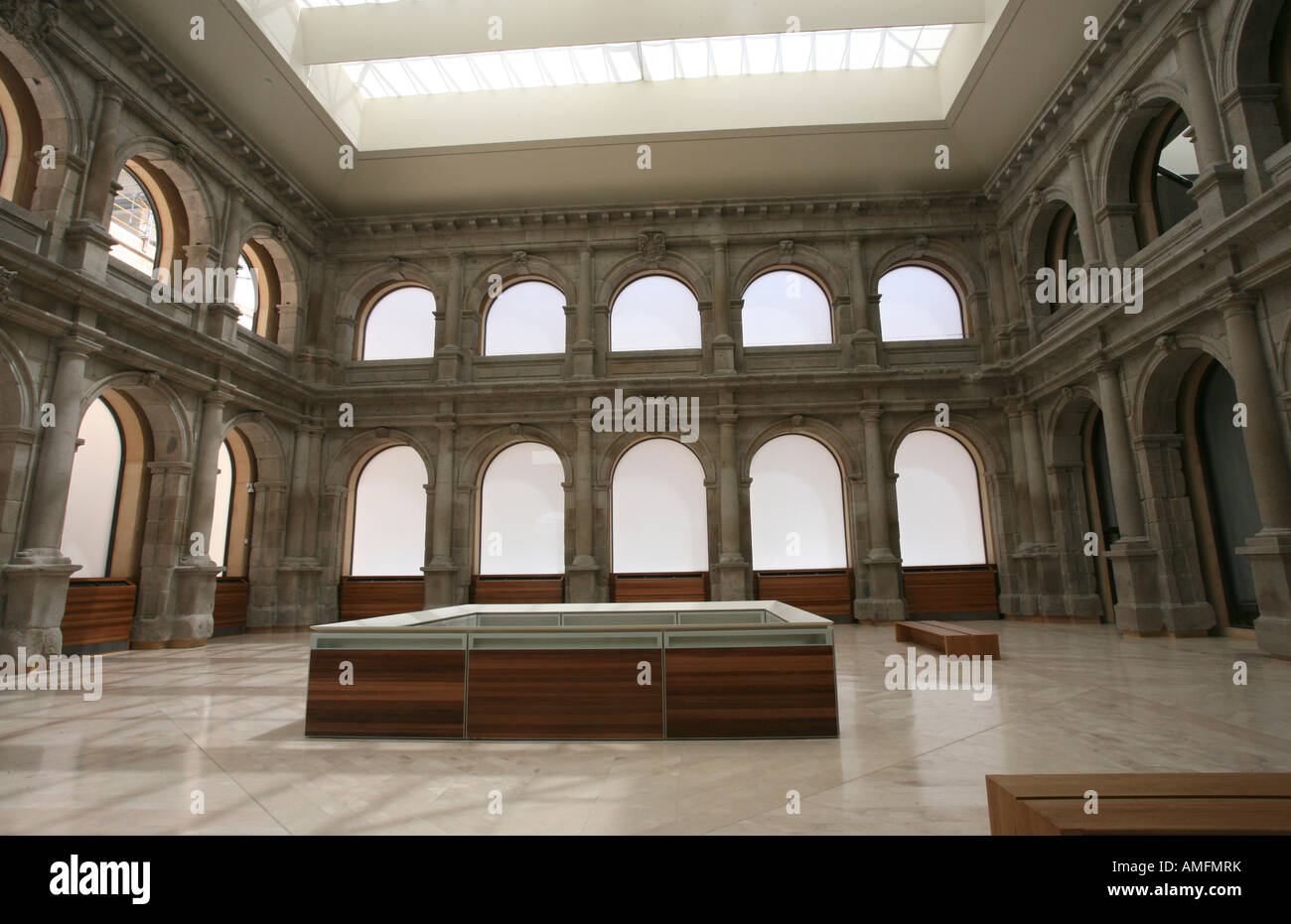 El Museo del Prado ampliación diseñada por Rafael Moneo. Foto de stock