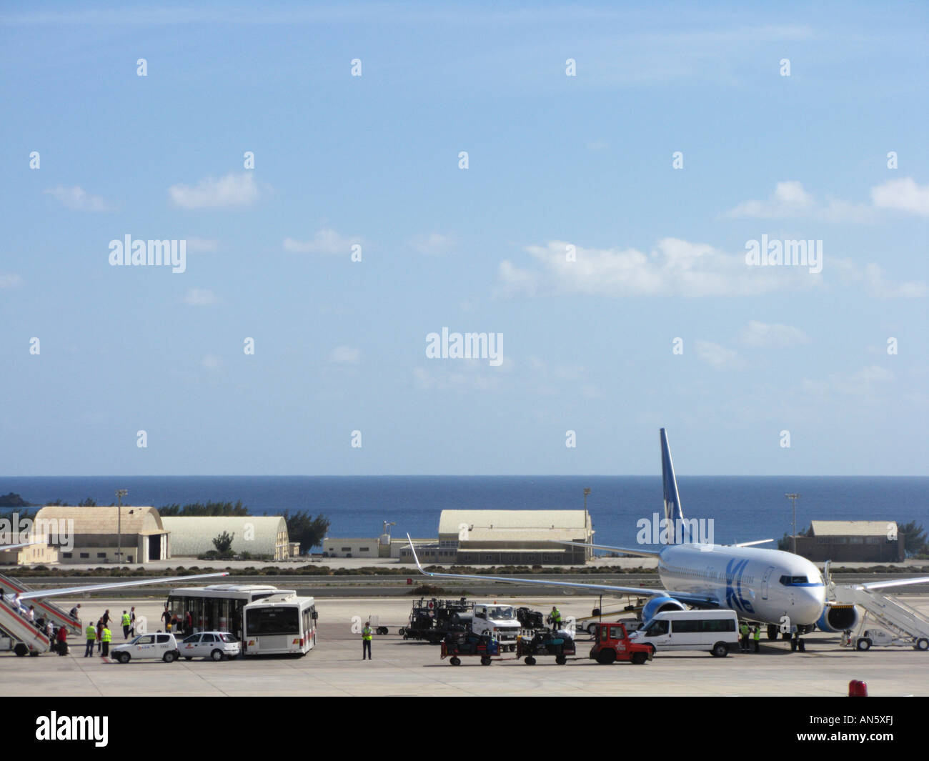 El aeropuerto de Gran Canaria, Las Palmas Fotografía de stock - Alamy
