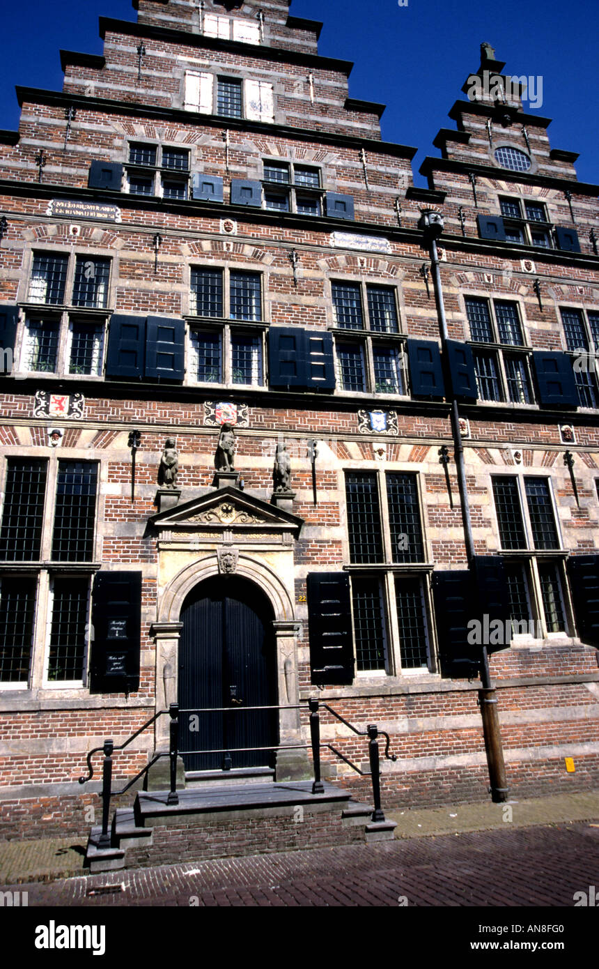 Naarden Holanda ciudad histórica Old Town Hall Foto de stock