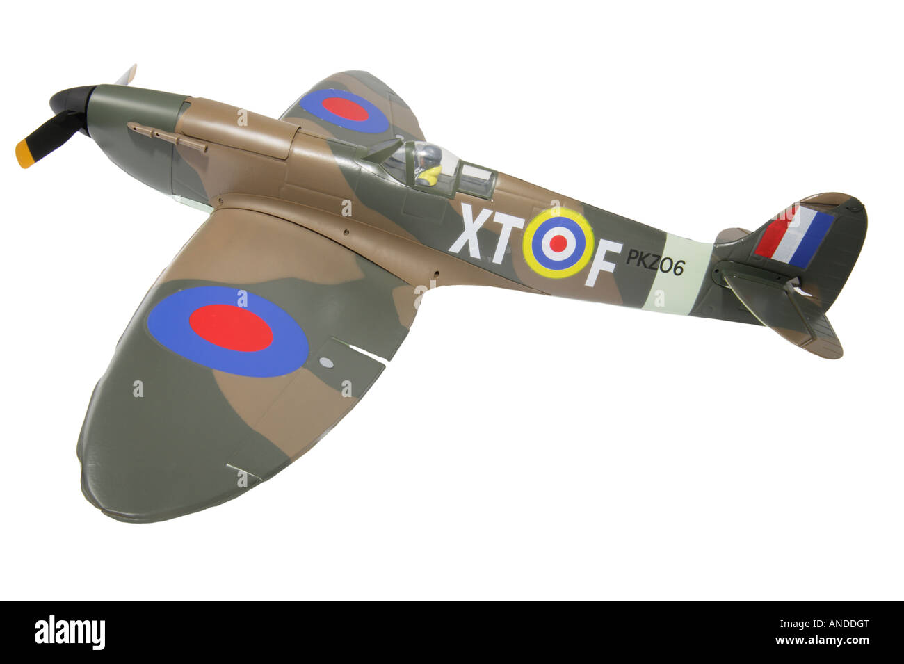 Spitfire avión de juguete con control remoto Fotografía de stock - Alamy