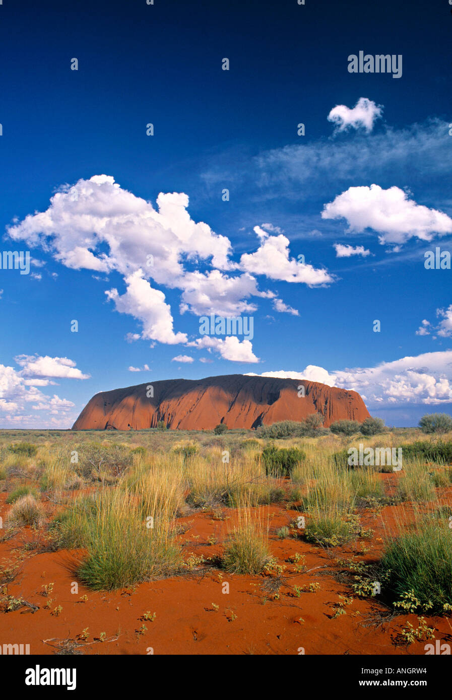 Ayers Rock (Uluru), el Territorio del Norte, Australia Foto de stock