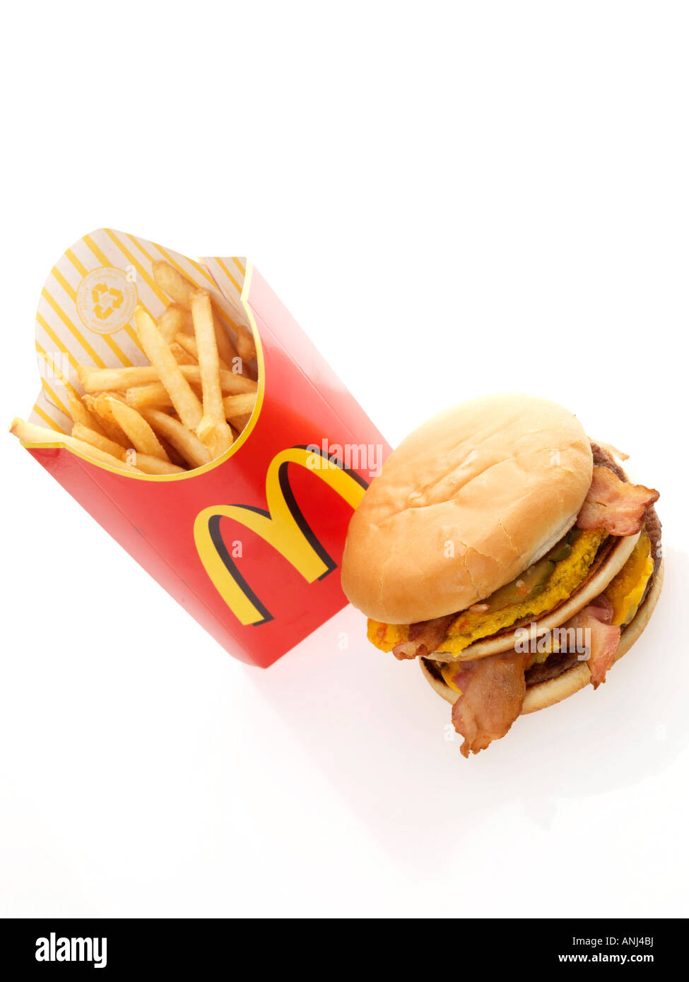 Double cheeseburger mcdonalds fotografías e imágenes de alta resolución