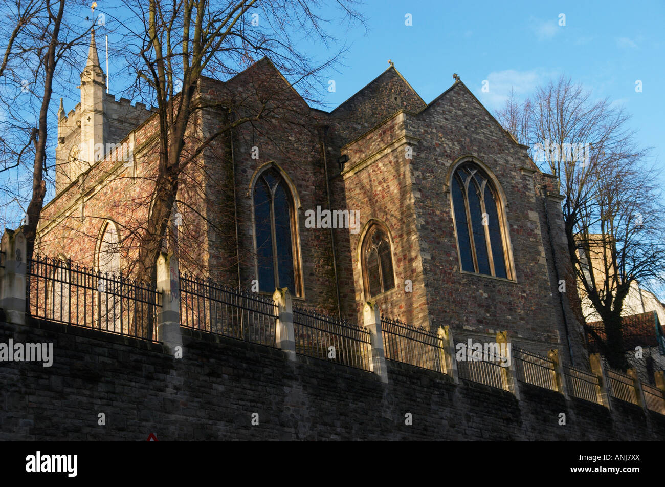 San Miguel en el monte sin Iglesia, Bristol, Inglaterra Foto de stock