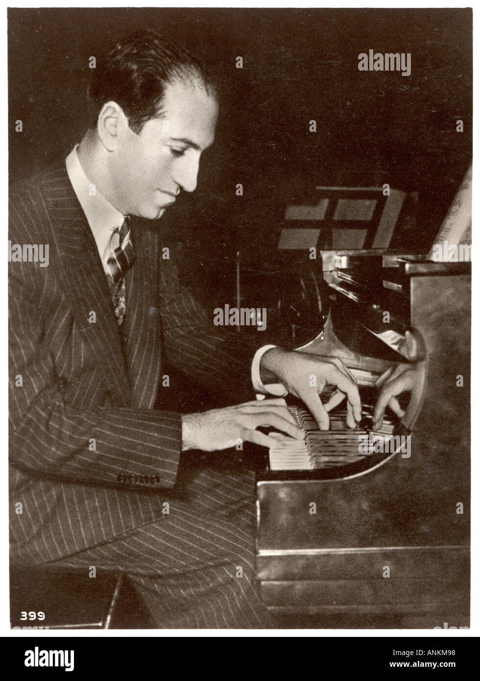 George Gershwin músico Foto de stock