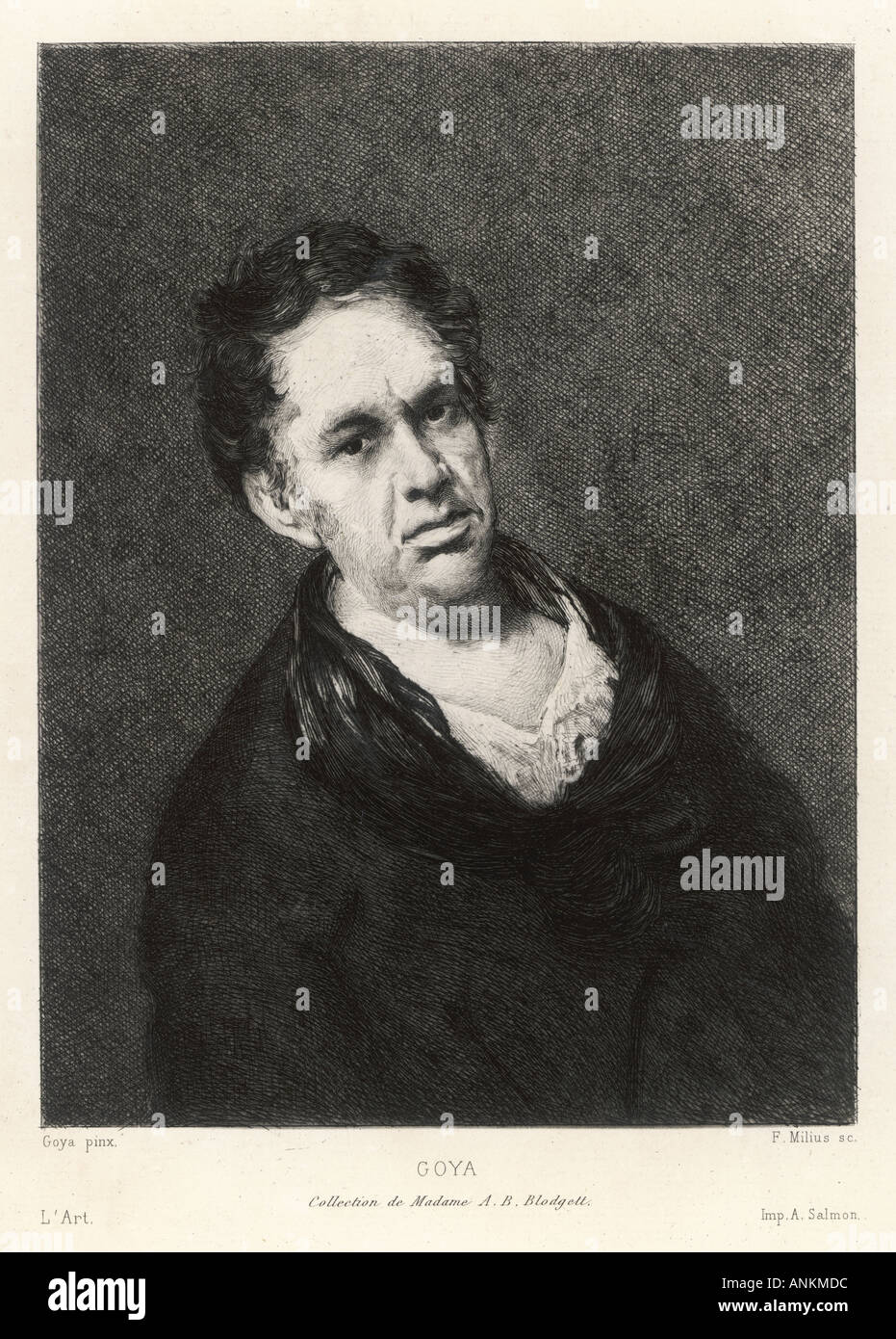 Goya Milius Foto de stock