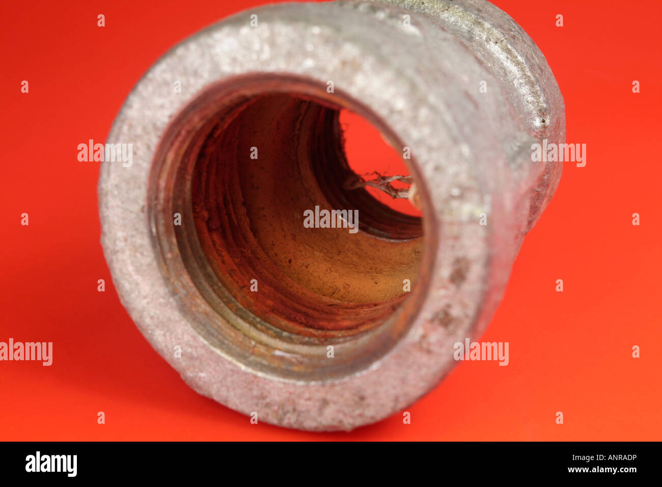 Reductor de tubo de hierro fundido Foto de stock