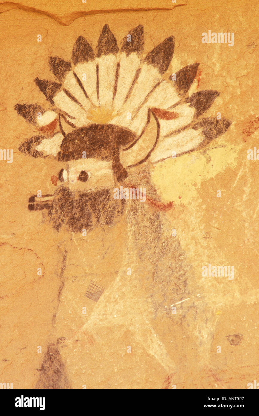 Pictogramas de la Gran Aldea de los Indios Pueblo Zuni Kivas reservas