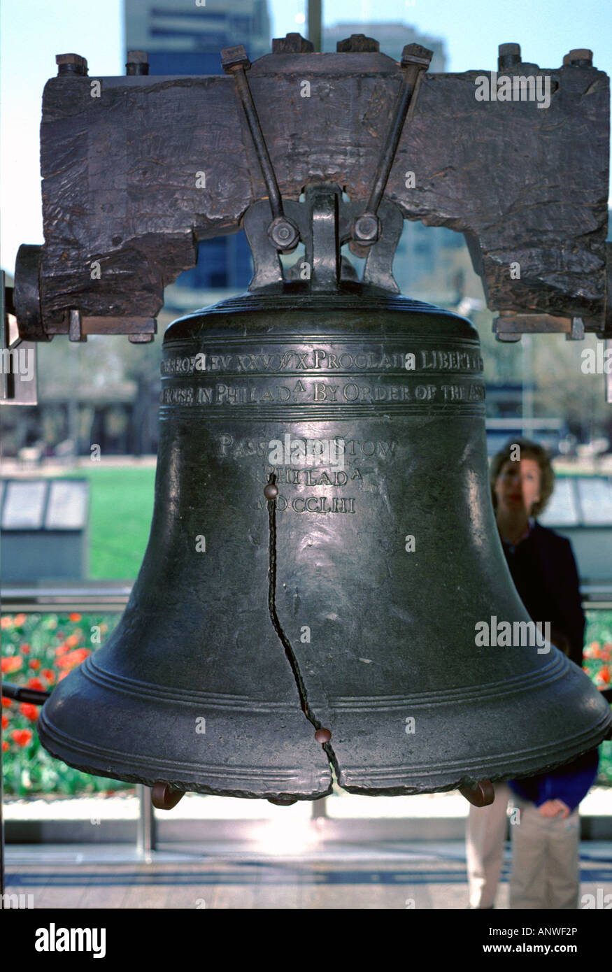 Liberty Bell Philadelphia Foto de stock